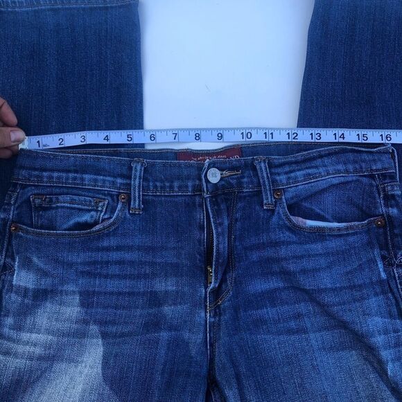 Lucky brand womans jeans Sophia Straight medium wash mid rise 10/30 Y2K regular - Picture 9 of 14